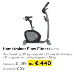 Molecule Hometrainer Flow Fitness DHT750 aanbieding