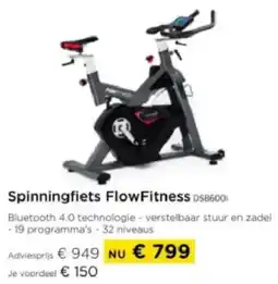 Molecule Spinningfiets FlowFitness DSB600 aanbieding