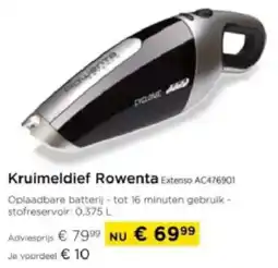 Molecule Kruimeldief Rowenta Extenso AC476901 aanbieding