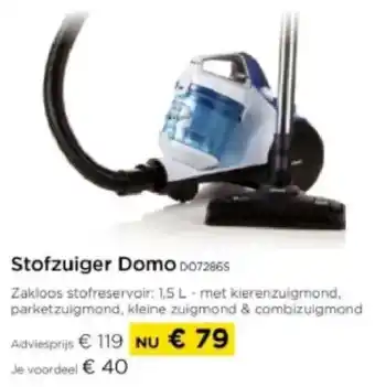 Molecule Stofzuiger Domo D072865 aanbieding