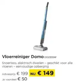 Molecule Vloerreiniger Domo DO235SW aanbieding