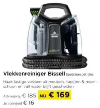 Molecule Vlekkenreiniger Bissell Spotclean pet plus aanbieding