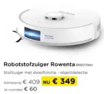 Molecule Robotstofzuiger Rowenta RR9177WH aanbieding