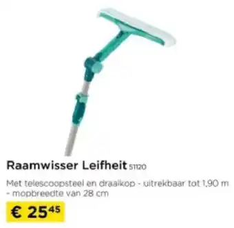 Molecule Raamwisser Leifheit 51120 aanbieding