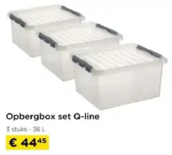 Molecule Opbergbox set Q-line aanbieding