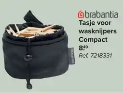 Carrefour Brabantia Tasje voor wasknijpers Compact aanbieding