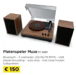 Molecule Platenspeler Muse MT-10BBT aanbieding