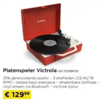 Molecule Platenspeler Victrola VSC7255BPOS aanbieding