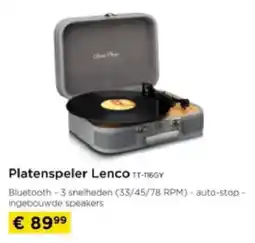 Molecule Platenspeler Lenco TT-116GY aanbieding