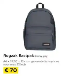 Molecule Rugzak Eastpak Stormy grey aanbieding