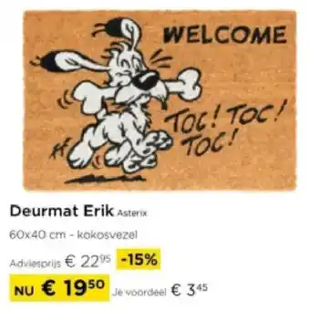 Molecule Deurmat Erik Asterix aanbieding