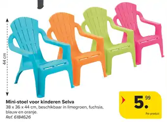 Carrefour Mini stoel voor kinderen Selva aanbieding