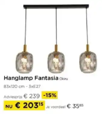 Molecule Hanglamp Fantasia Okiru aanbieding