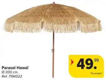 Carrefour Parasol Hawaï aanbieding