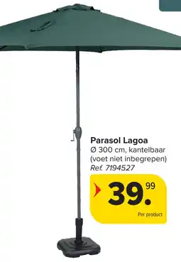 Carrefour Parasol Lagoa aanbieding