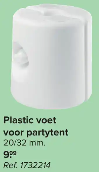 Carrefour Plastic voet voor partytent aanbieding