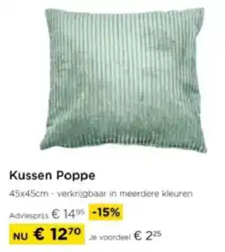 Molecule Kussen Poppe aanbieding