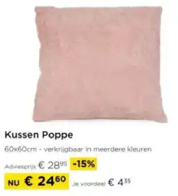 Molecule Kussen Poppe aanbieding
