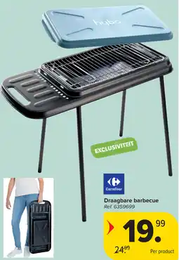 Carrefour Carrefour Draagbare barbecue aanbieding