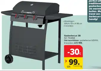 Carrefour Gasbarbecue 3B aanbieding