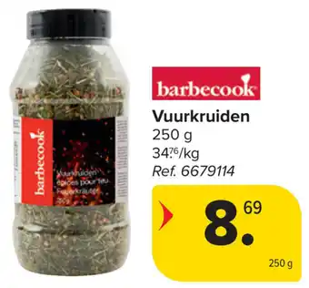 Carrefour Barbecook Vuurkruiden aanbieding