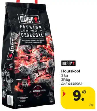 Carrefour Weber Houtskool aanbieding