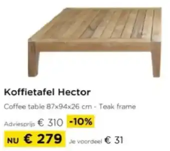 Molecule Koffietafel Hector aanbieding