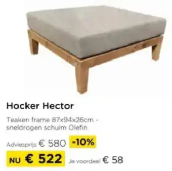 Molecule Hocker Hector aanbieding