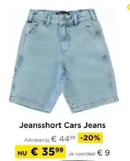 Molecule Jeansshort Cars Jeans aanbieding