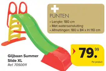 Carrefour Glijbaan Summer Slide XL aanbieding