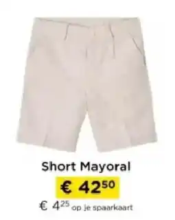 Molecule Short Mayoral aanbieding