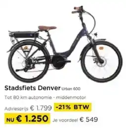 Molecule Stadsfiets Denver Urban 600 aanbieding