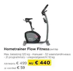 Molecule Hometrainer Flow Fitness DHT750 aanbieding