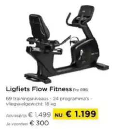 Molecule Ligfiets Flow Fitness aanbieding