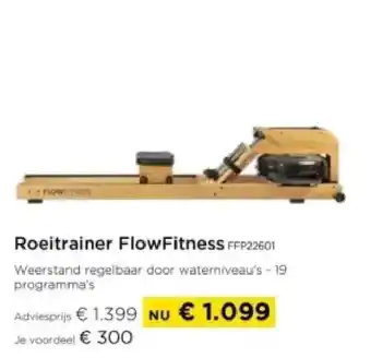 Molecule Roeitrainer FlowFitness aanbieding