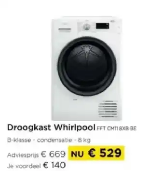 Molecule Droogkast Whirlpool aanbieding