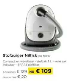 Molecule Stofzuiger Nilfisk aanbieding