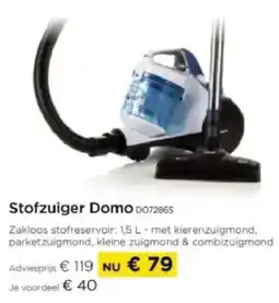 Molecule Stofzuiger Domo aanbieding