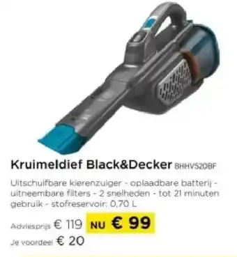 Molecule Kruimeldief Black&Decker aanbieding