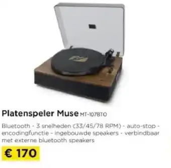 Molecule Platenspeler Muse aanbieding