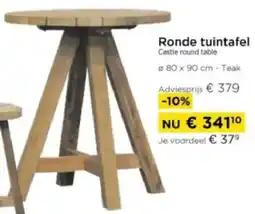 Molecule Ronde Tuintafel aanbieding