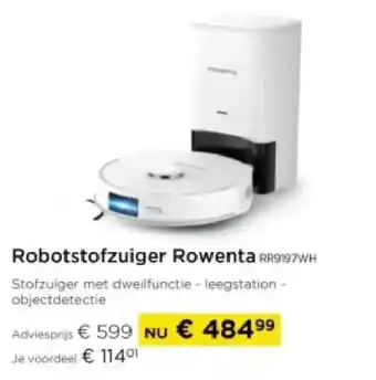 Molecule Robotstofzuiger Rowenta aanbieding