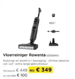 Molecule Vloerreiniger Rowenta aanbieding