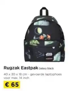 Molecule Rugzak Eastpak Galaxy black aanbieding