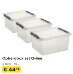 Molecule Opbergbox set Q-line aanbieding