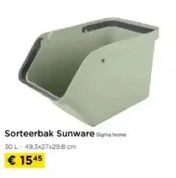 Molecule Sorteerbak Sunware aanbieding