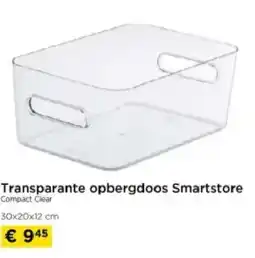 Molecule Transparante opbergdoos Smartstore aanbieding