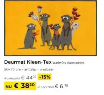 Molecule Deurmat Kleen-Tex aanbieding