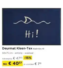 Molecule Deurmat Kleen-Tex aanbieding