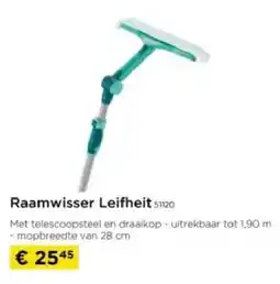 Molecule Raamwisser Leifheit aanbieding